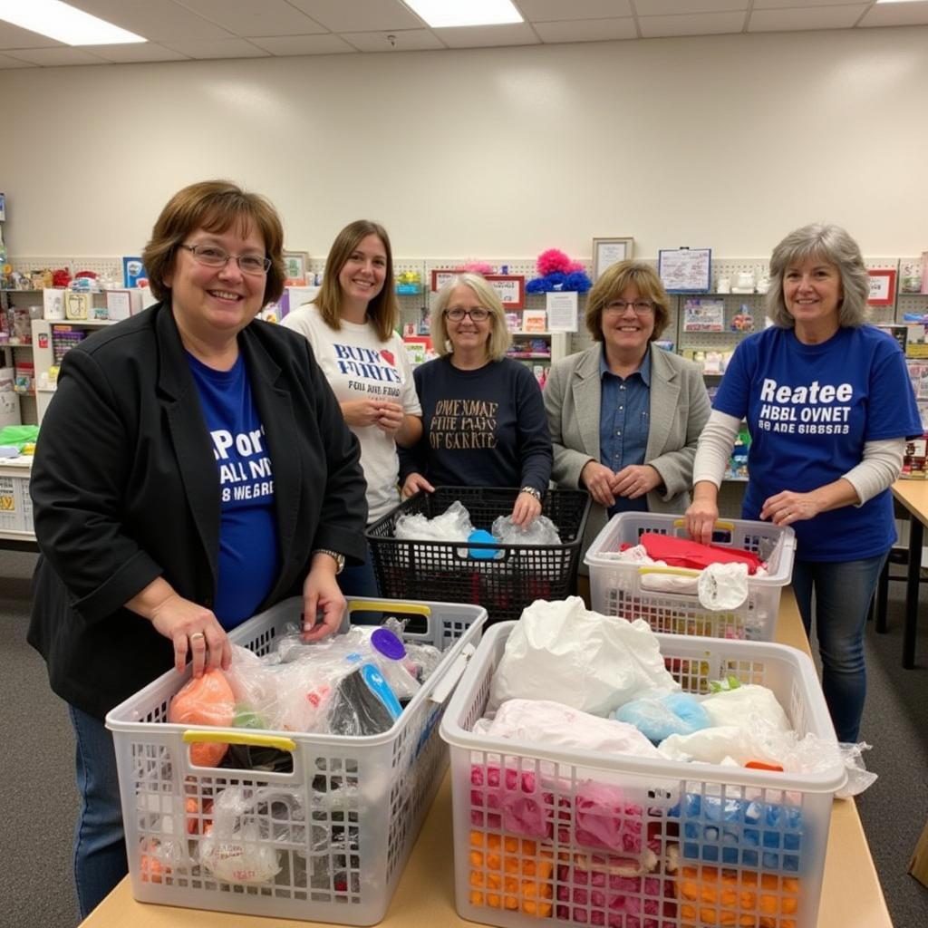 Volunteers at the American Cancer Society Discovery Shop Elk Grove