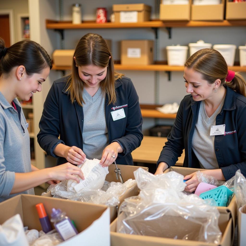 Volunteers at the American Cancer Society Discovery Shop Roseville