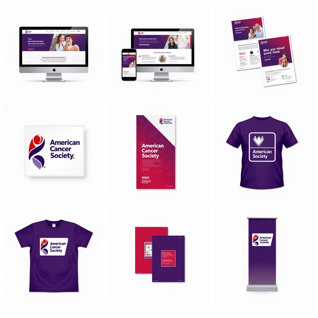 Examples of American Cancer Society Logo Usage