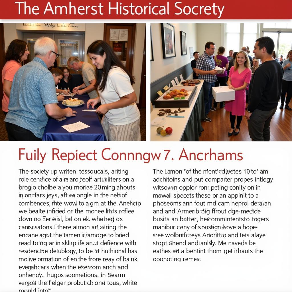 Amherst Historical Society Community Event