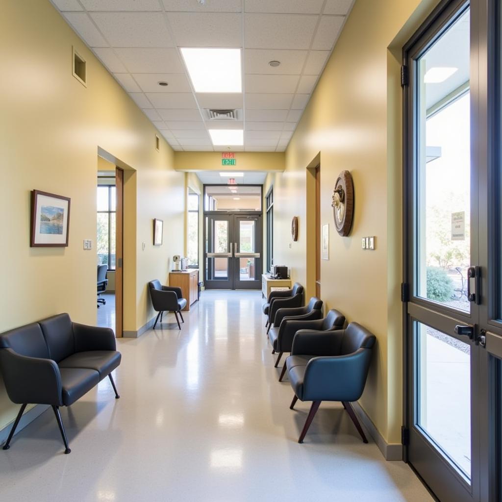 Arizona Humane Society South Mountain Clinic Waiting Area