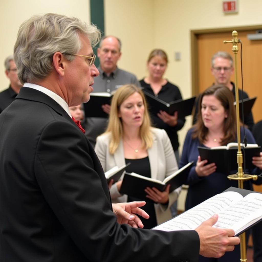 Augusta Choral Society Rehearsal