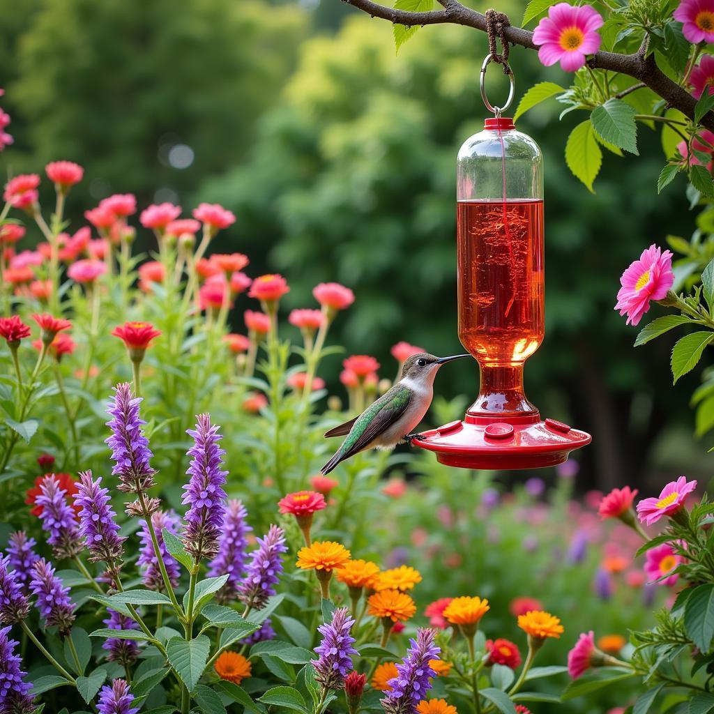 Backyard Hummingbird Garden