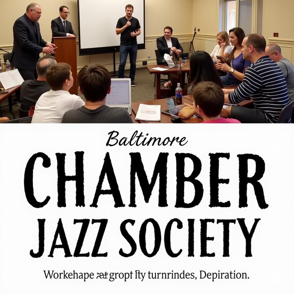 Baltimore Chamber Jazz Society Workshop