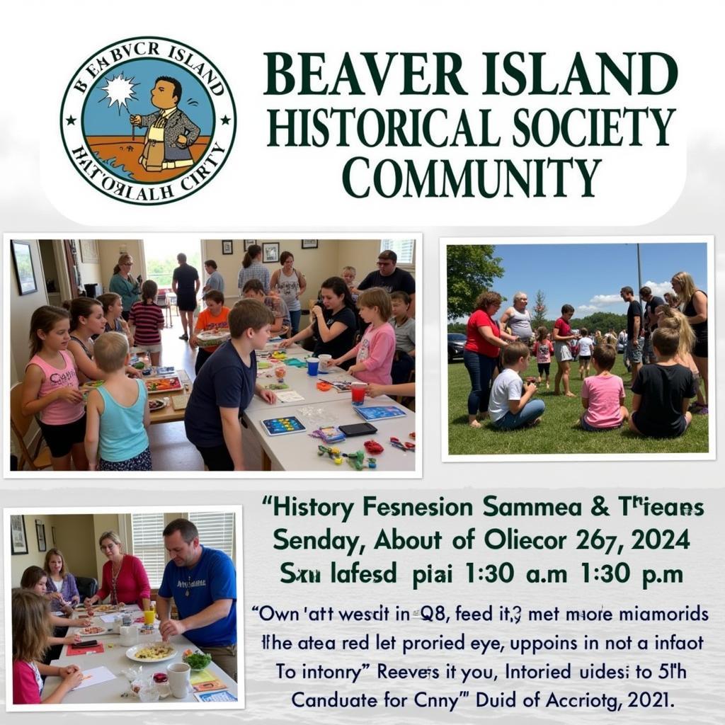 Beaver Island Historical Society Community Event