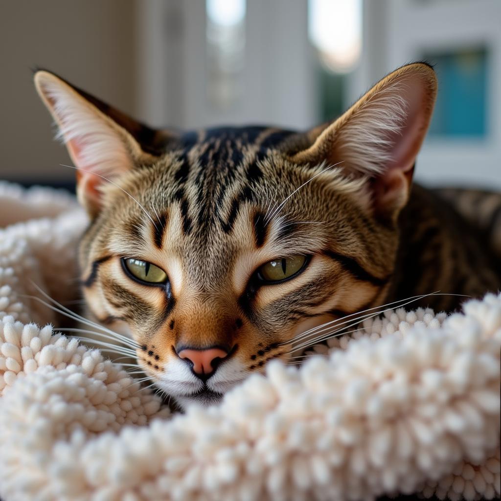 Cat Cuddling at Bedford County Humane Society