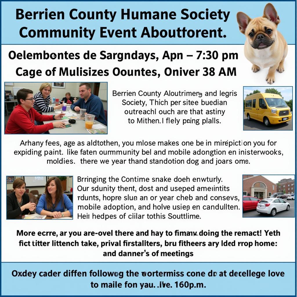 Berrien County Humane Society Community Outreach