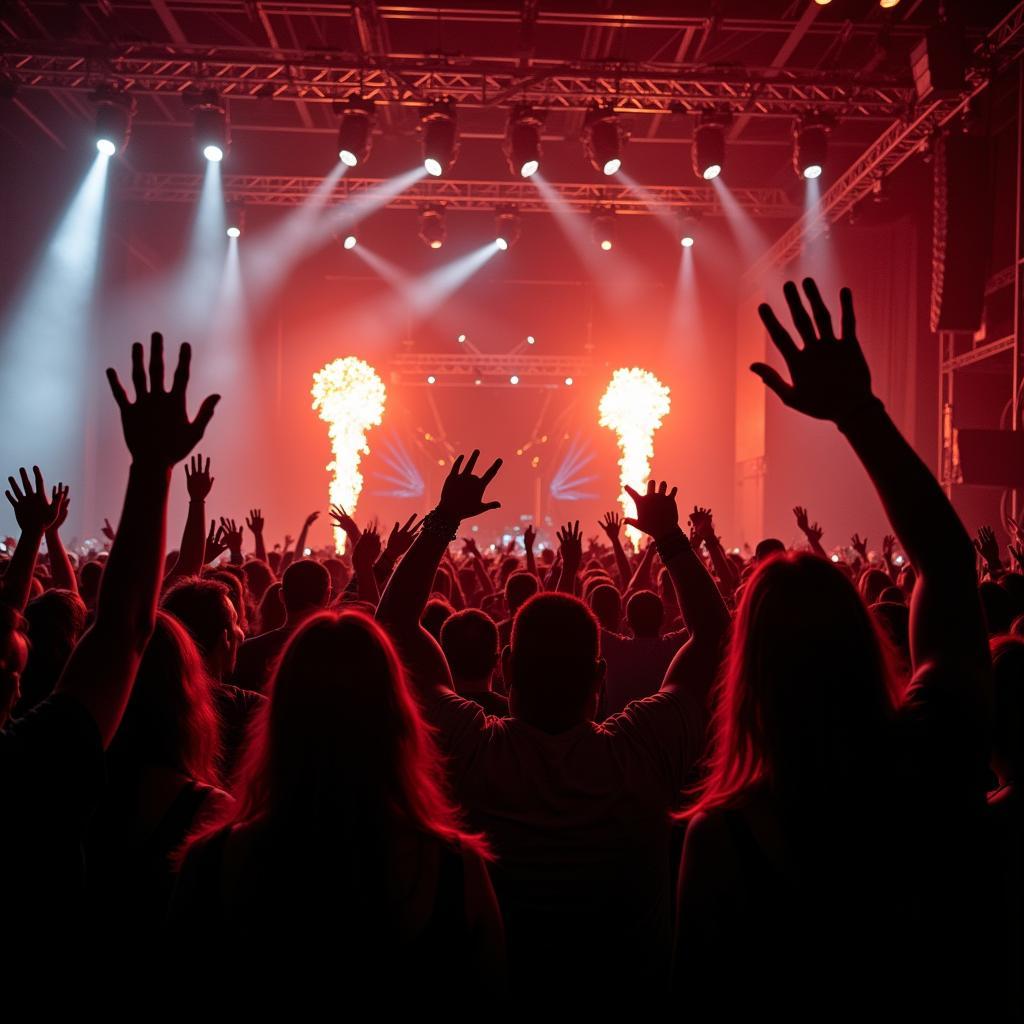 Black Label Society Fans at Concert