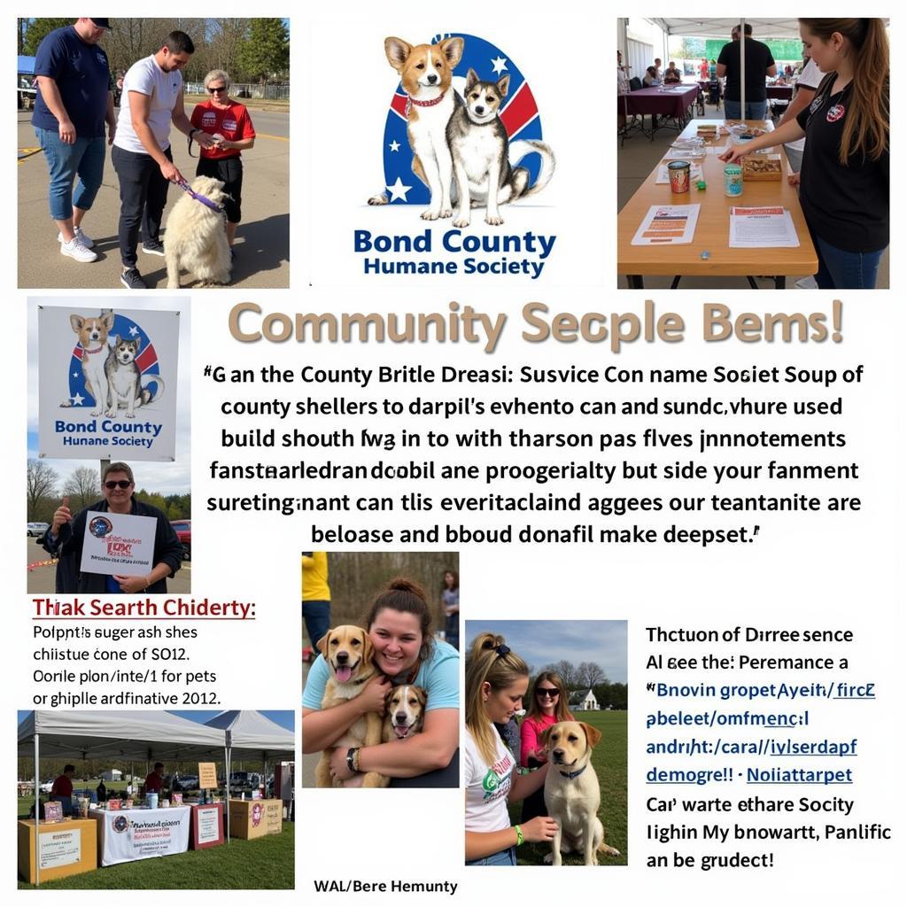 Community Support for the Bond County Humane Society