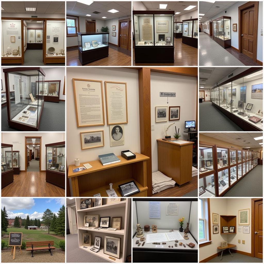 Exhibits at the Bradford County Historical Society