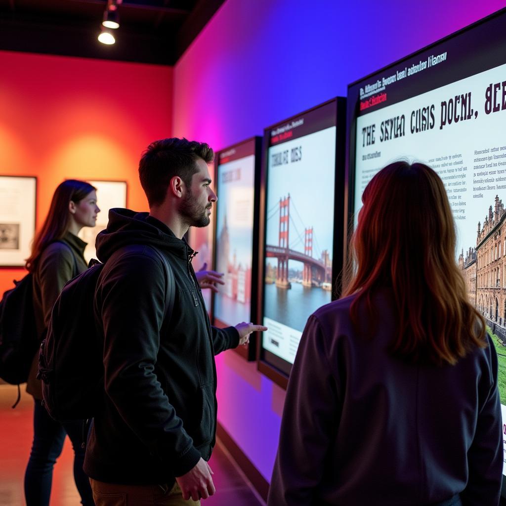 Interactive Exhibit at the Brooklyn Historical Society in DUMBO