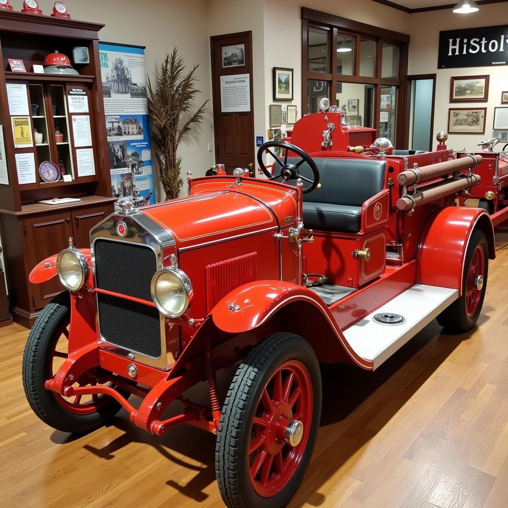 Exhibit at the Buffalo Fire Historical Society