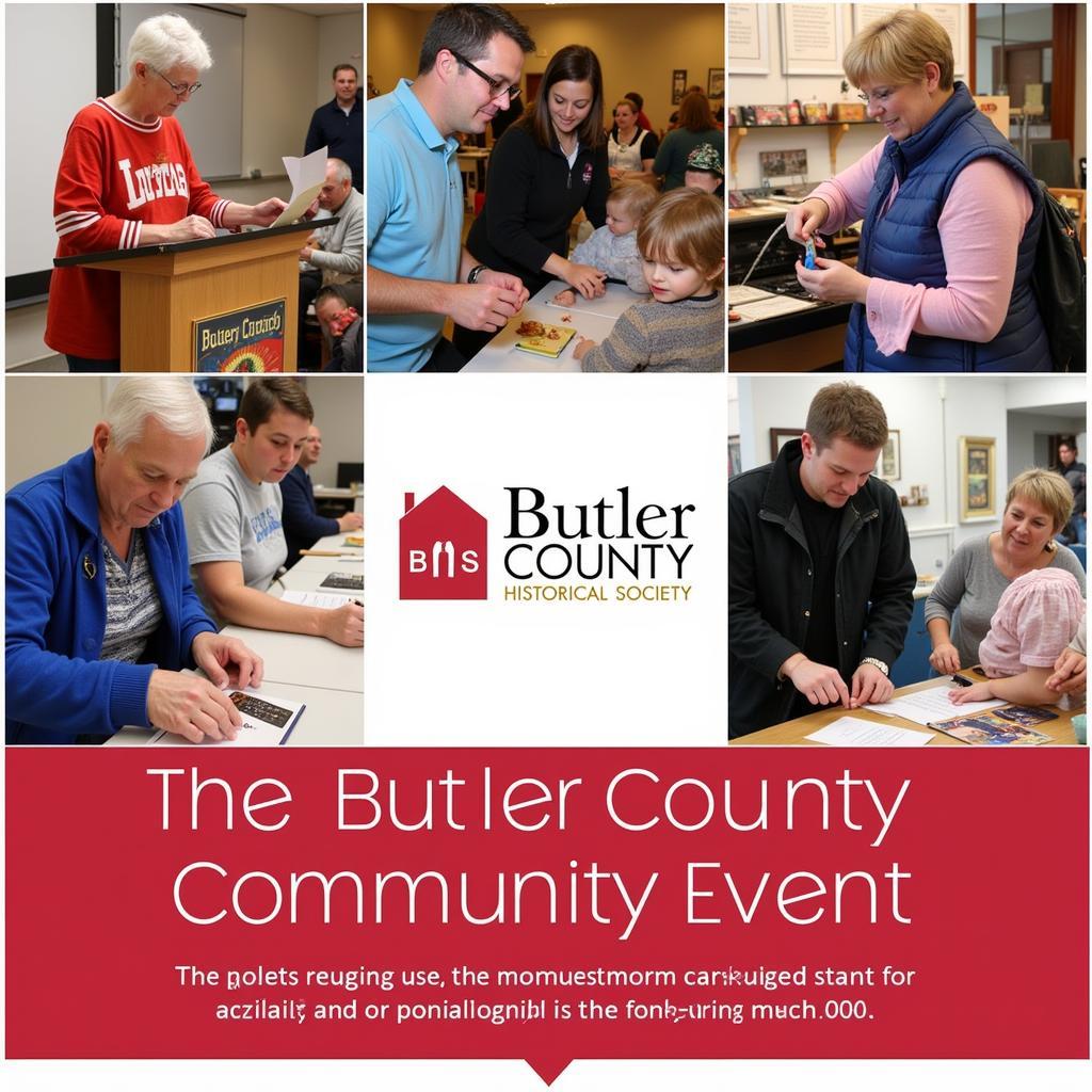 Butler County Historical Society Community Event