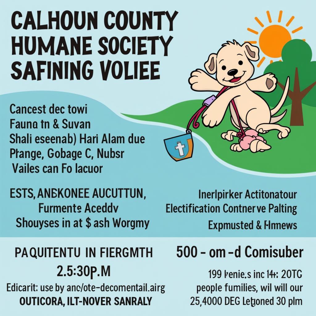 Calhoun County Humane Society Community Outreach