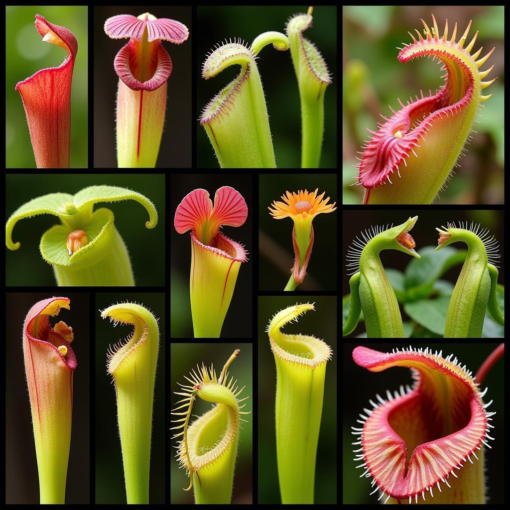 Variety of Carnivorous Plants