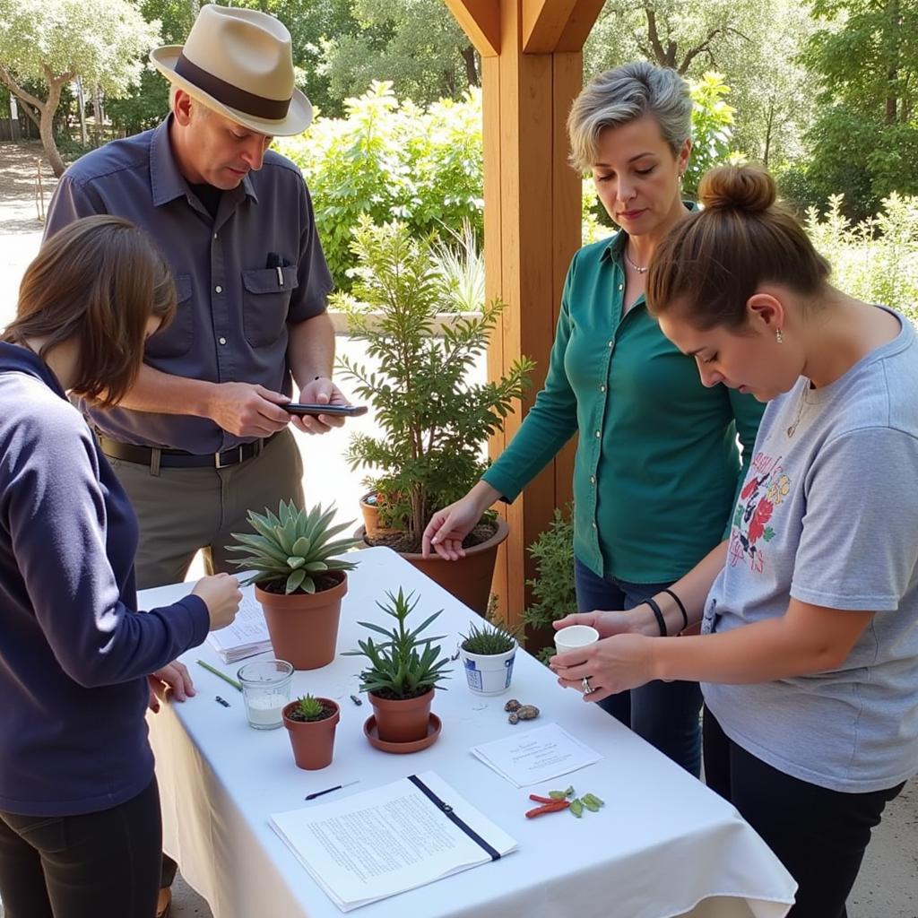 Central Coast Cactus and Succulent Society Workshop