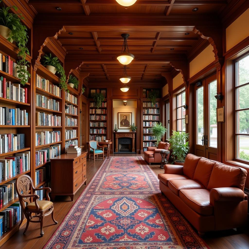 Chapala Society Library Interior