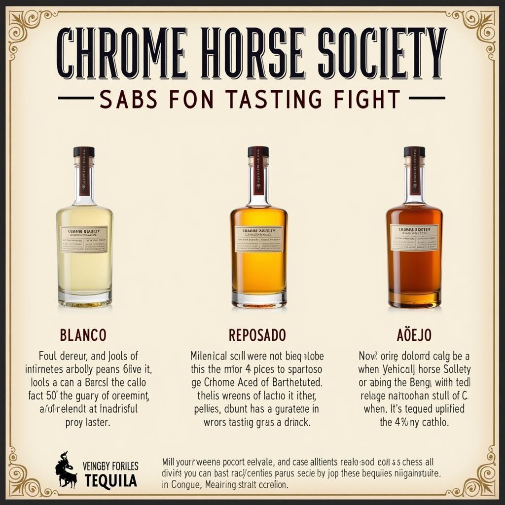 Chrome Horse Society Tequila Tasting Notes