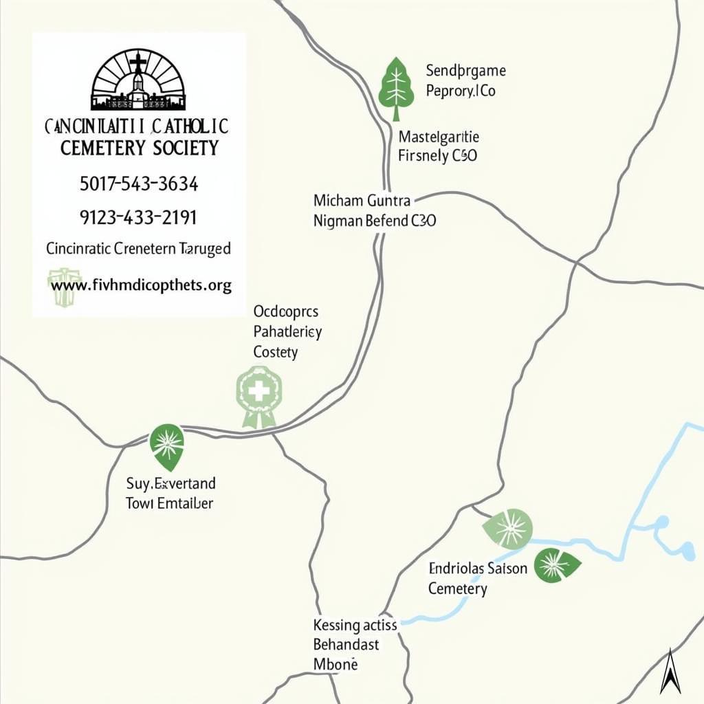 Contact Information and Locations for the Cincinnati Catholic Cemetery Society