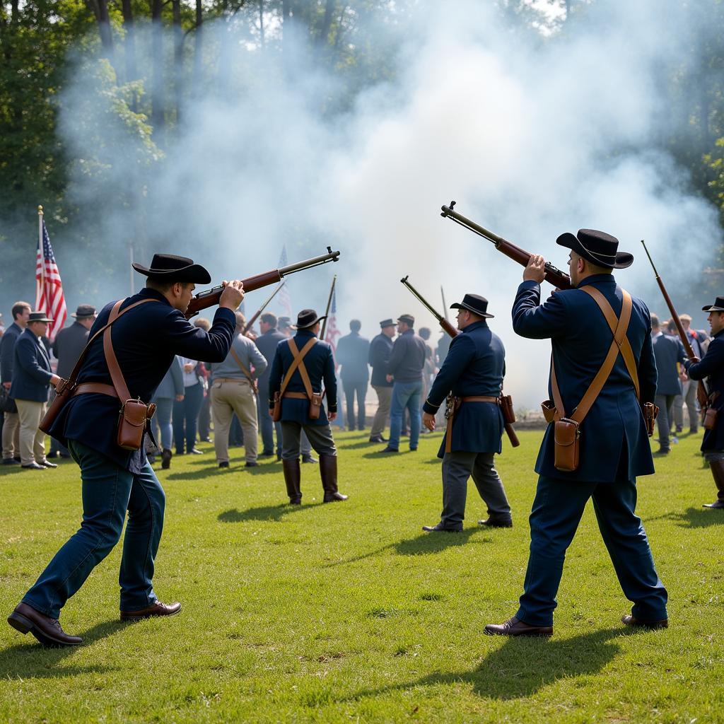 Civil War Reenactment and Historical Interpretation