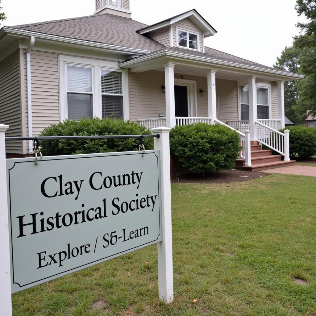 Clay County Historical Society Building