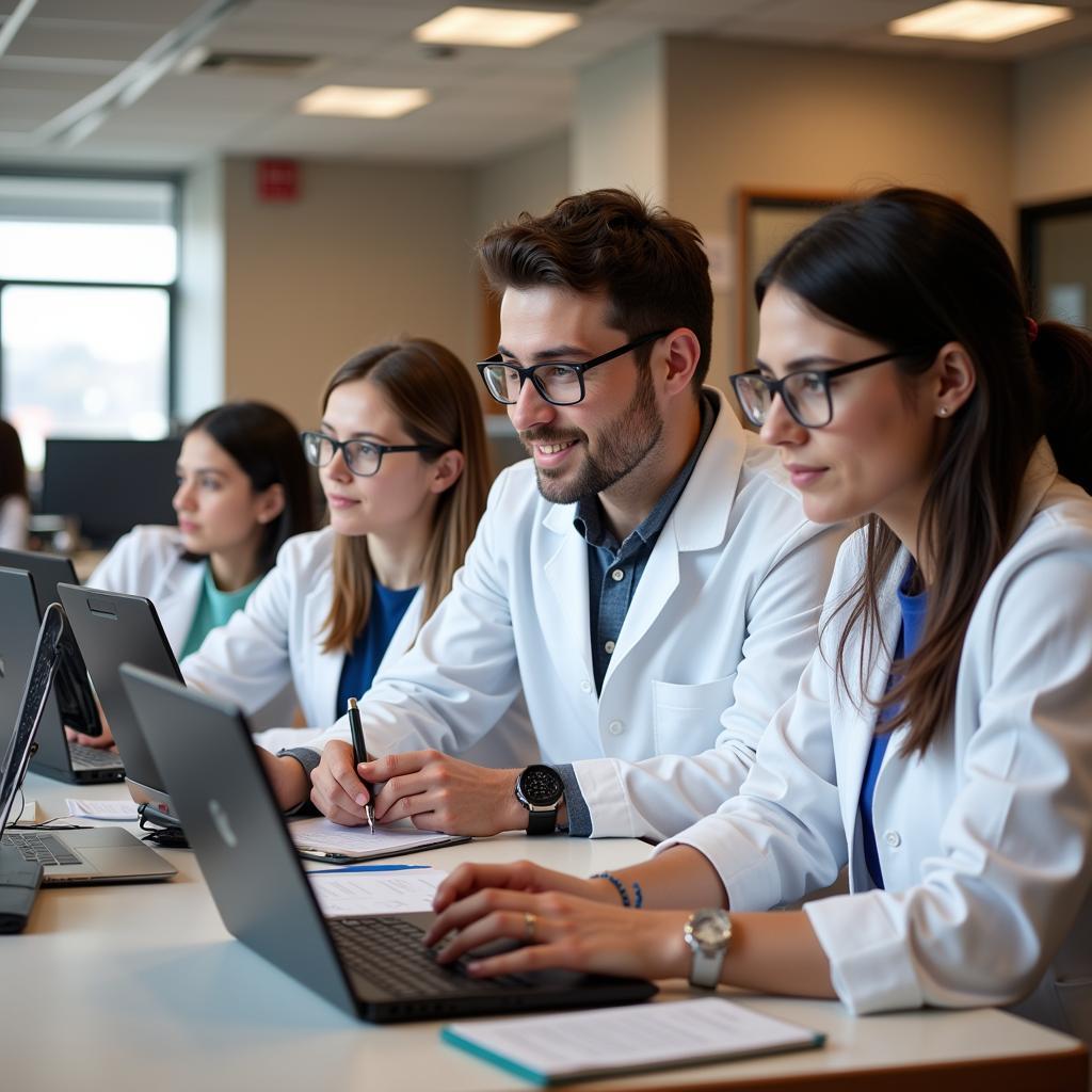 Colorado Pharmacy Students Engaged in Learning