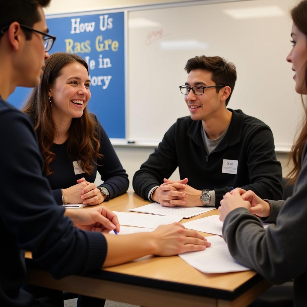 A training session for members of the Columbia Debate Society focusing on argumentation techniques