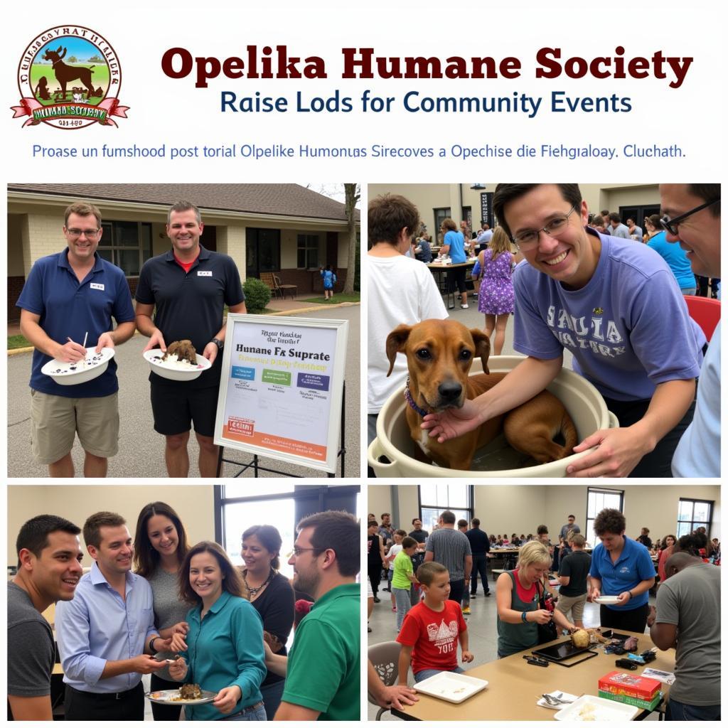 Community Members Supporting the Opelika Humane Society Fundraiser