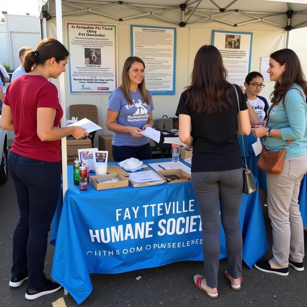 Community Outreach at Fayetteville Humane Society