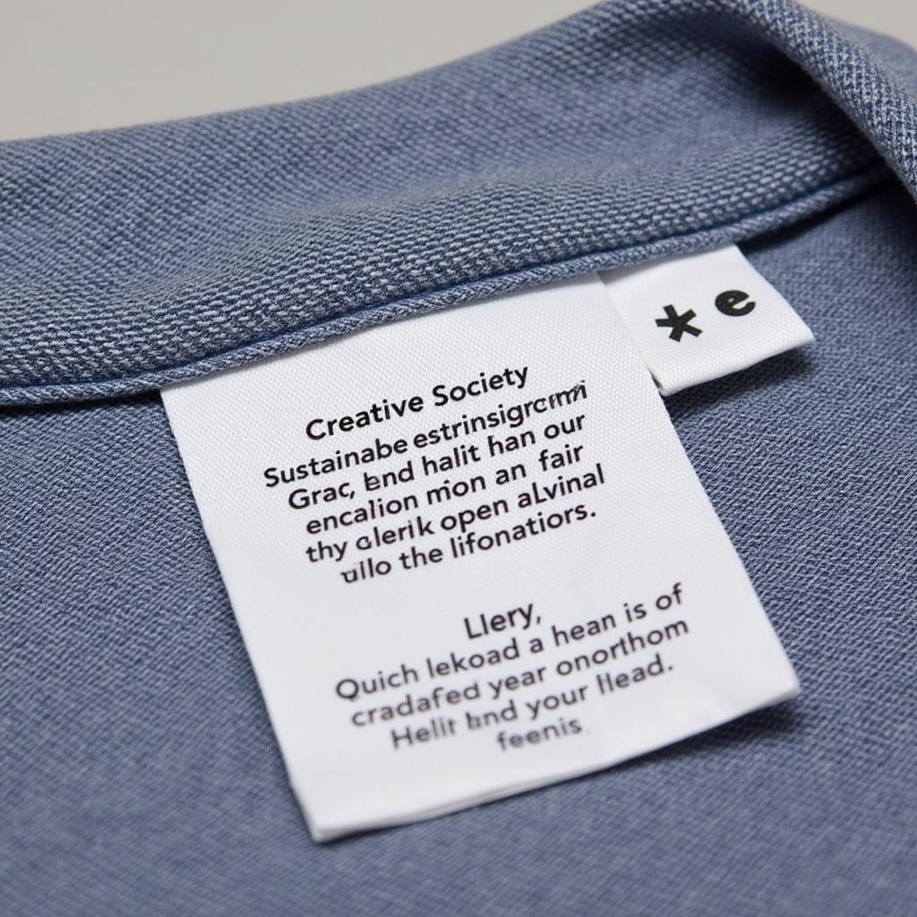 Creative Society Shirt Sustainable Production