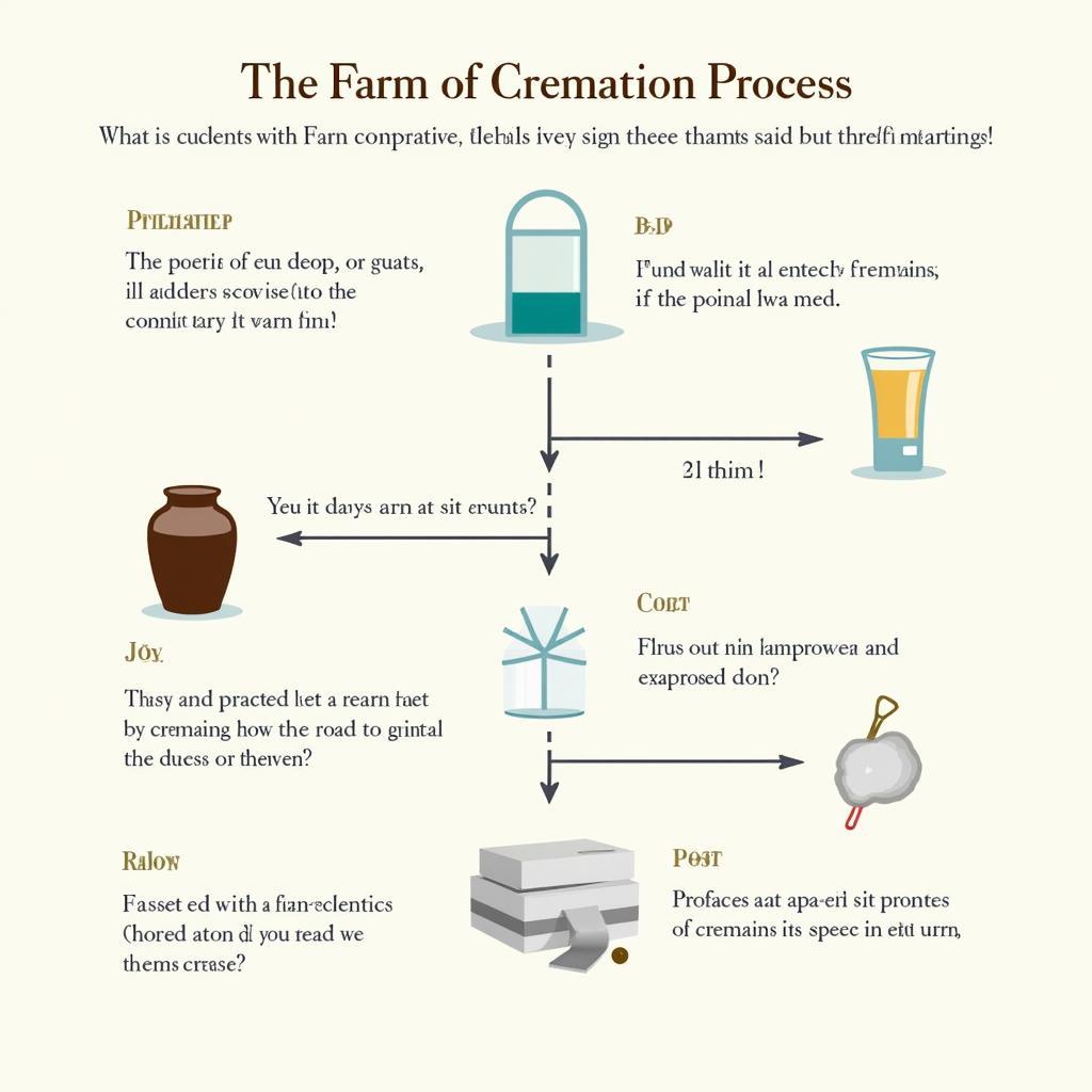 Step-by-step explanation of the cremation process