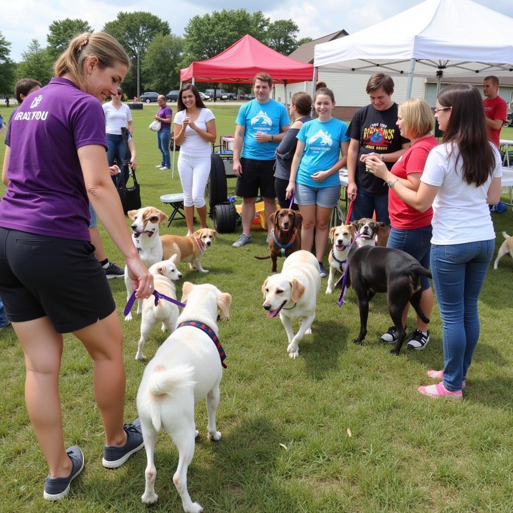 Community outreach event at Dodge County Humane Society