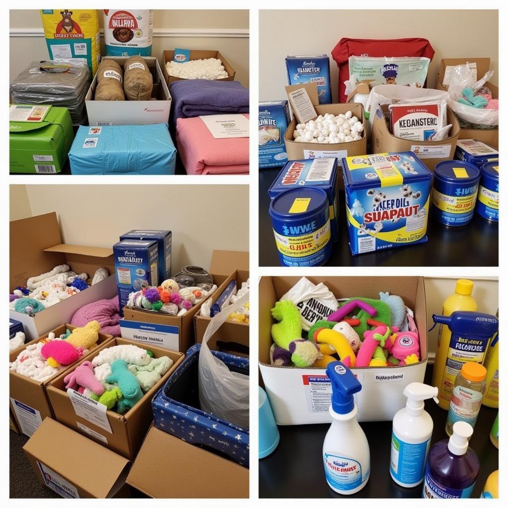 Donating Supplies to the Kershaw County Humane Society