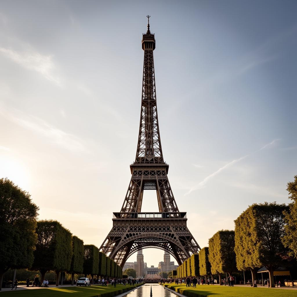 Eiffel Tower Parisian Landmark Cultural Icon