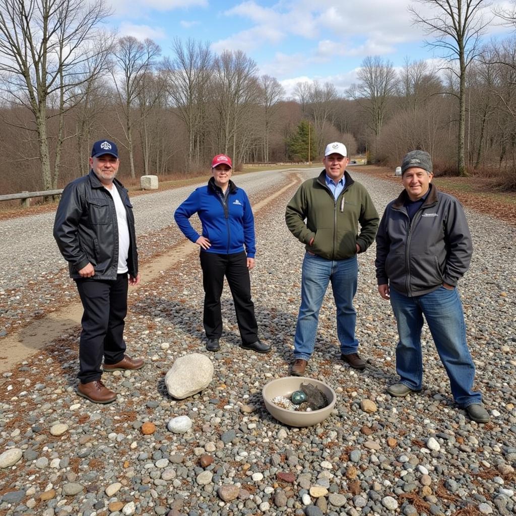 Evansville Lapidary Society Field Trip Rock Collecting