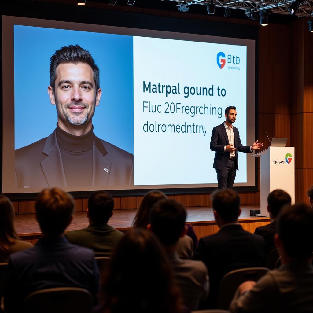 Felix Presenting at a Peace Conference