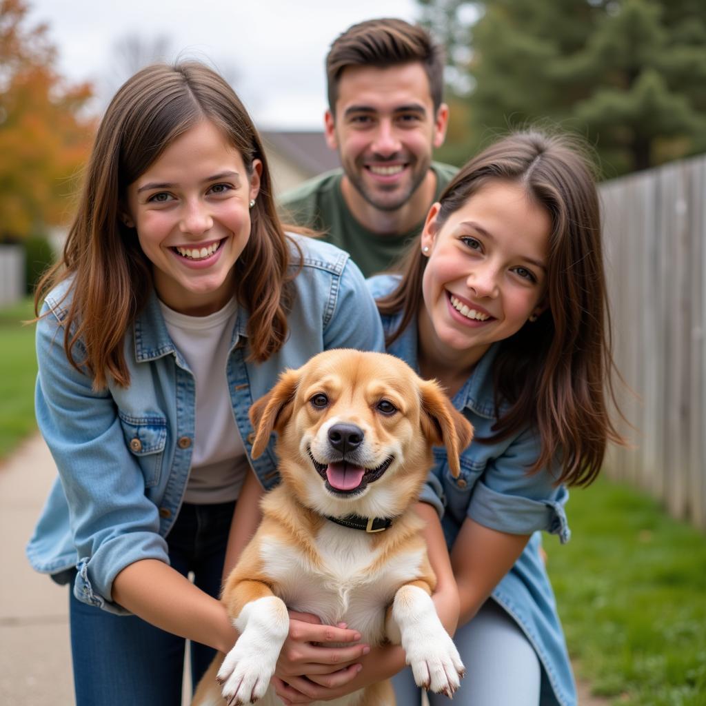 Finalizing Humane Society North Iowa Adoption