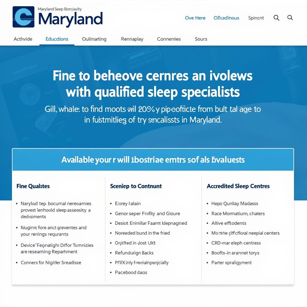 Finding a Sleep Specialist through MSS