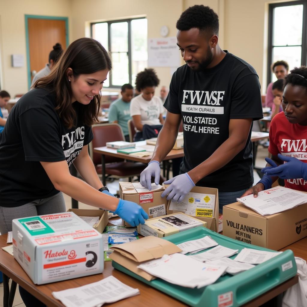 Fort Wayne Medical Society Foundation volunteers