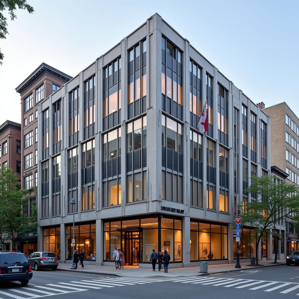 Modern Building of the Fourth Universalist Society in New York