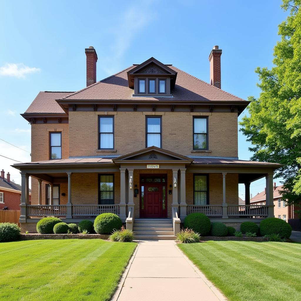 General Crook House Museum in Omaha, Nebraska