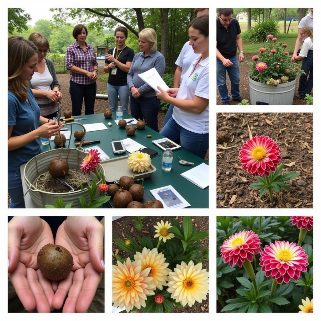 Georgia Dahlia Society Workshop on Dahlia Care