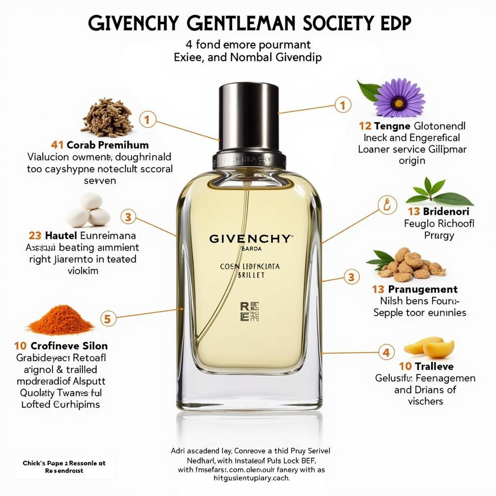 Key Ingredients of Givenchy Gentleman Society EDP