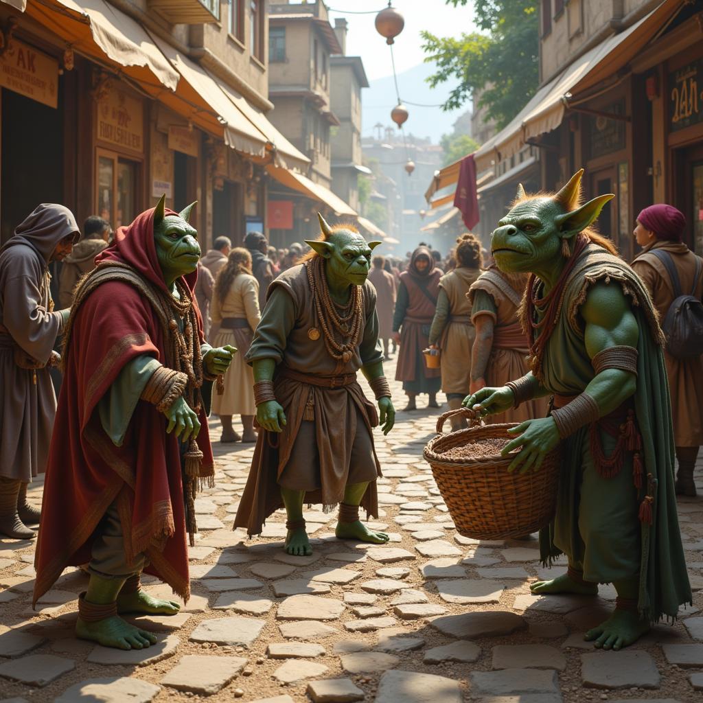 Goblin Cultural Exchange and Trade