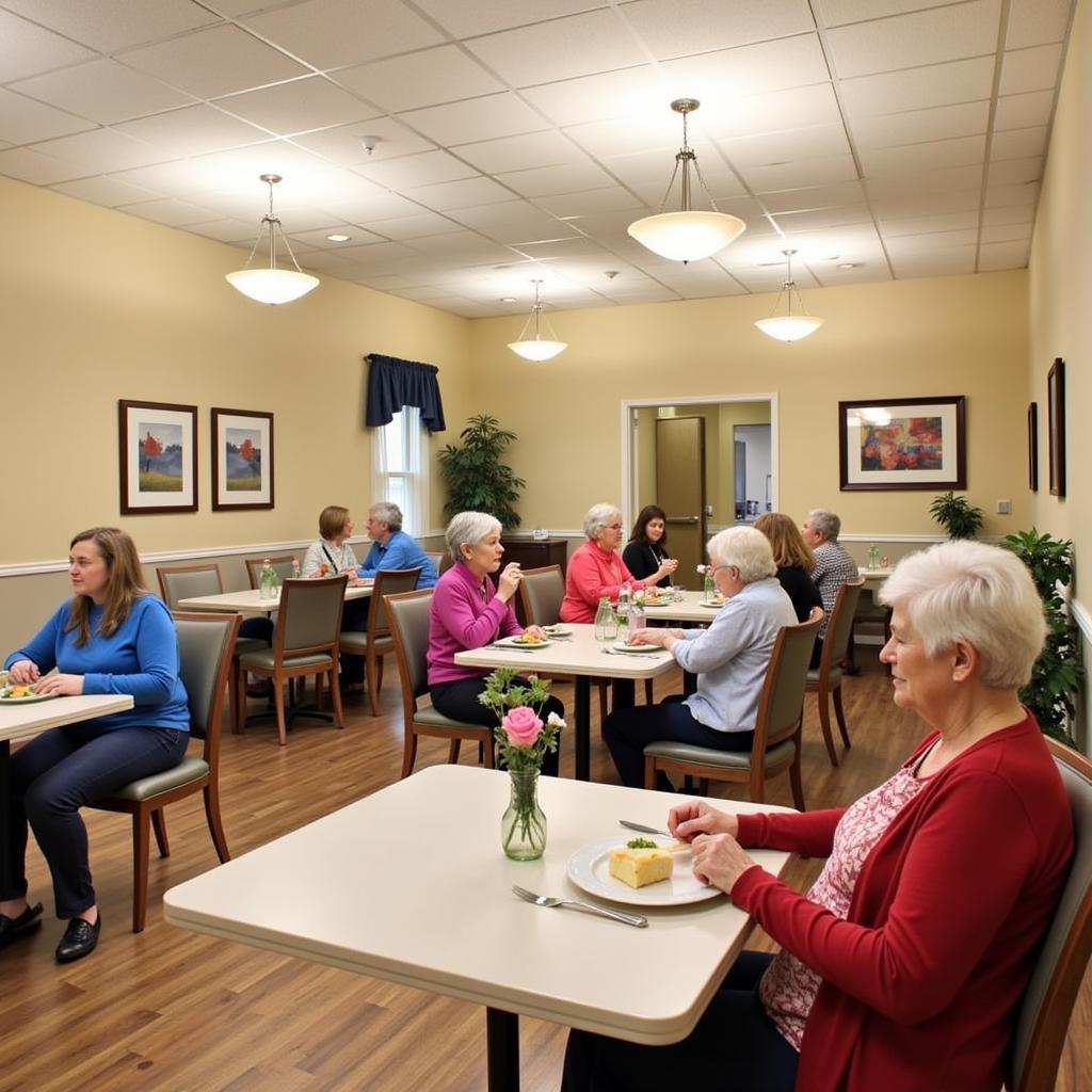 Good Samaritan Society - Red Oak Dining Area