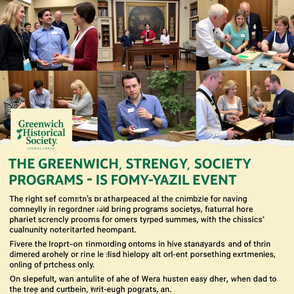 Community Engagement at Greenwich Historical Society