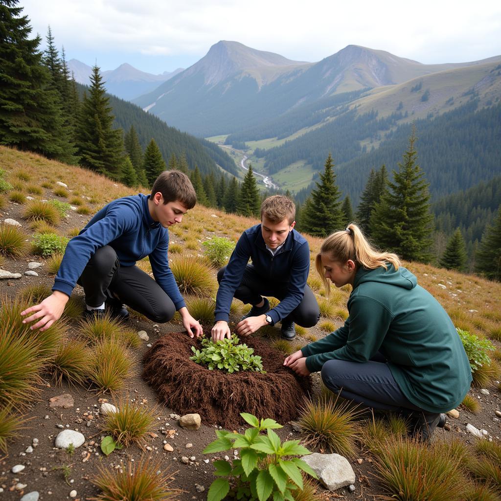 Haggis Habitat Restoration Project Led by Kelvinic University Students