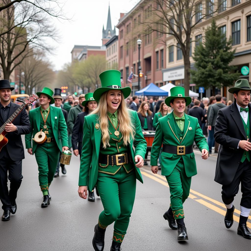 Hibernian Society Charleston's St. Patrick's Day parade