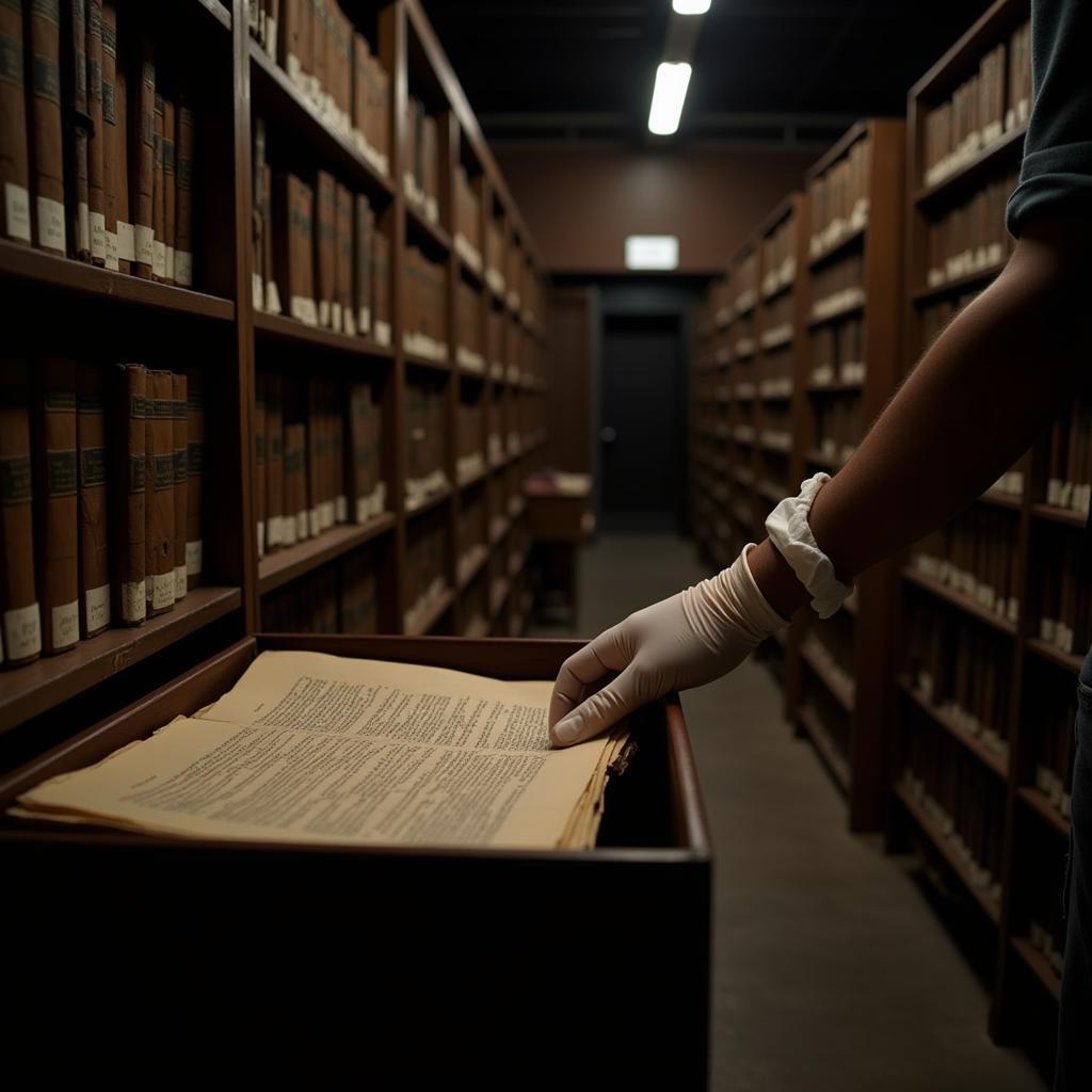 Preserving Historical Documents in a Society Archive