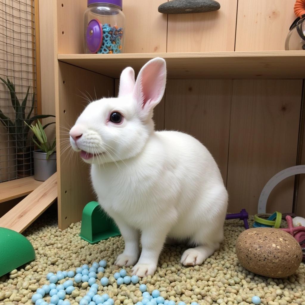 House Rabbit Society Chicago Happy Adopted Bunny